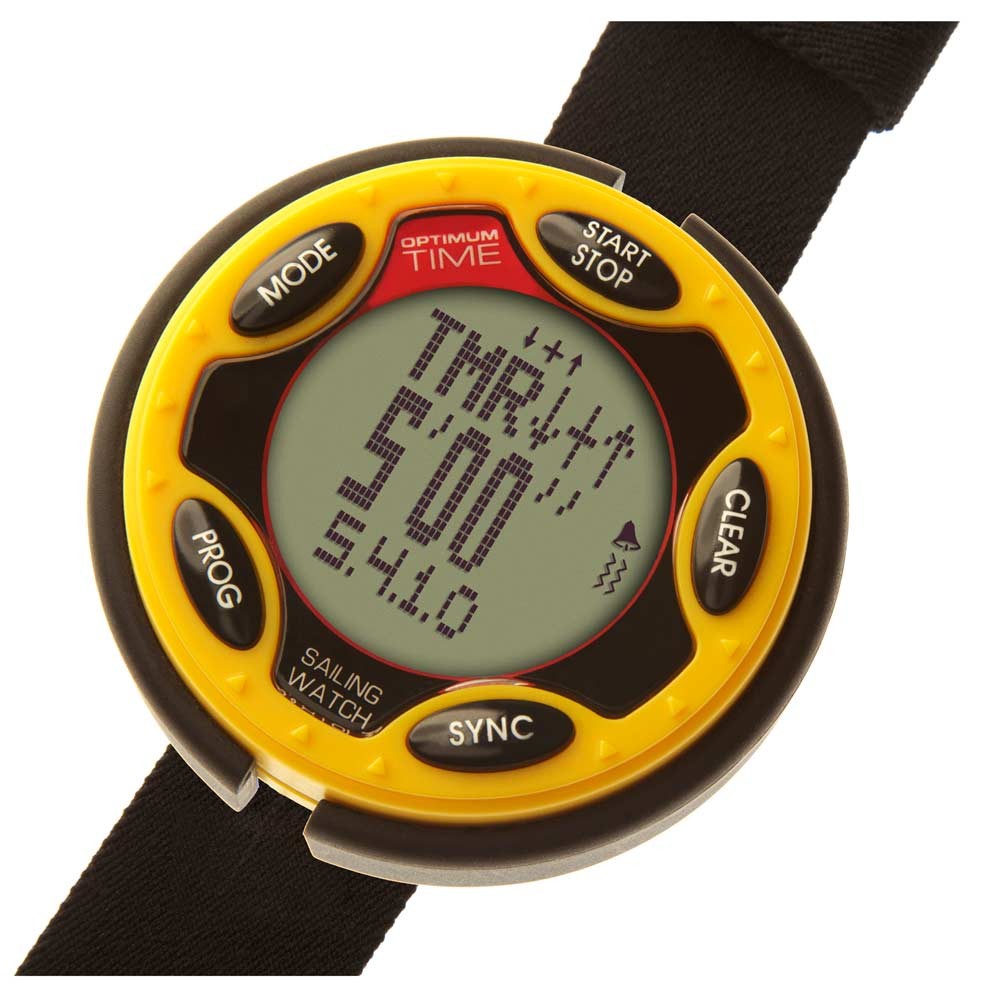 Optimum Time Series 14R Rechargeable Yellow Sailing Watch
